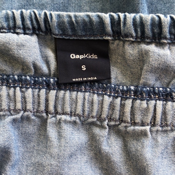 GAP KIDS S Chambray Denim halter SUNDRESS EXCELLENT PREOWNED Cond. 100% cotton - Picture 4 of 4